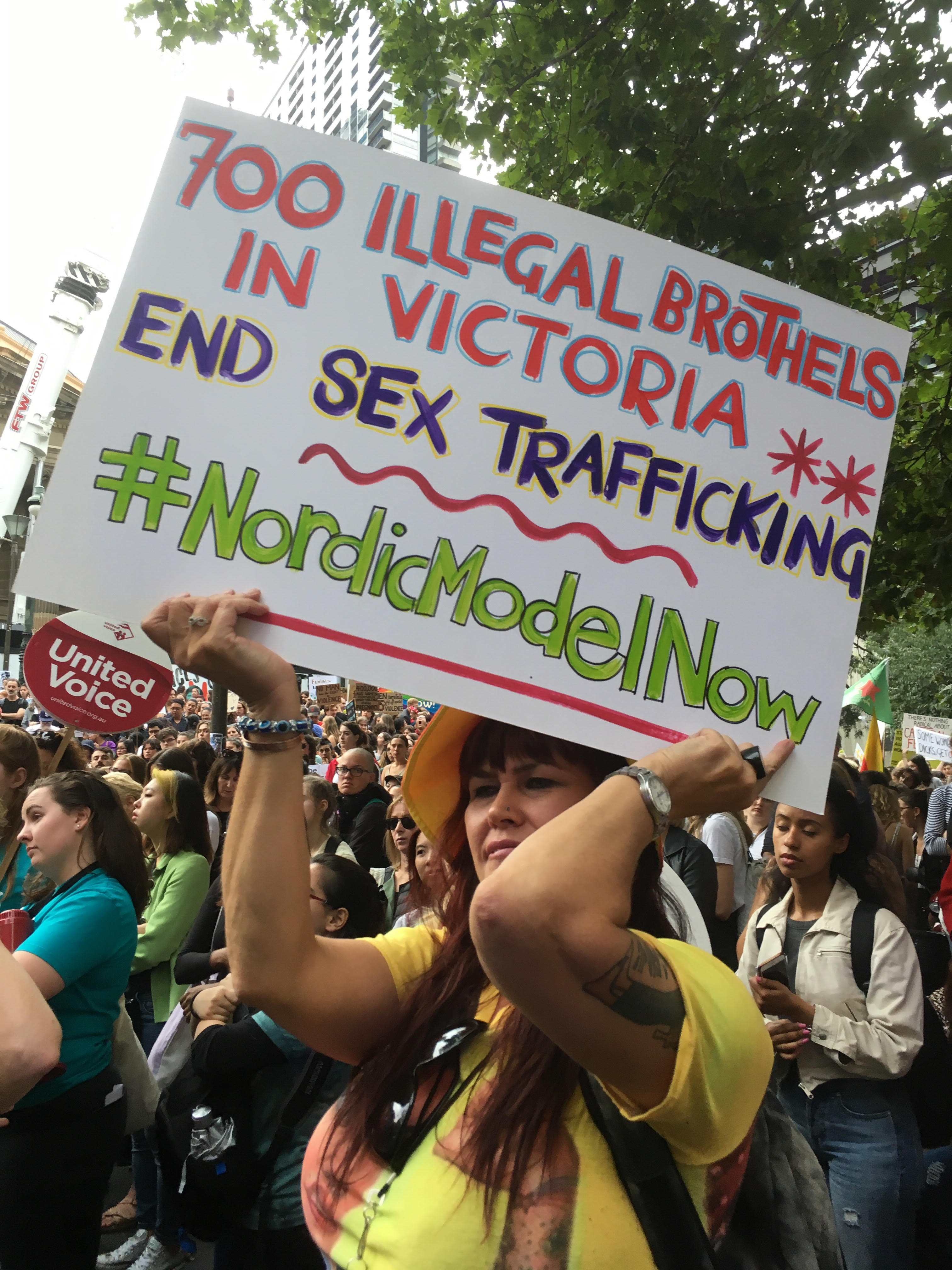 Campaigning For The Nordic Model To End Trafficking Democratic Labour 8585